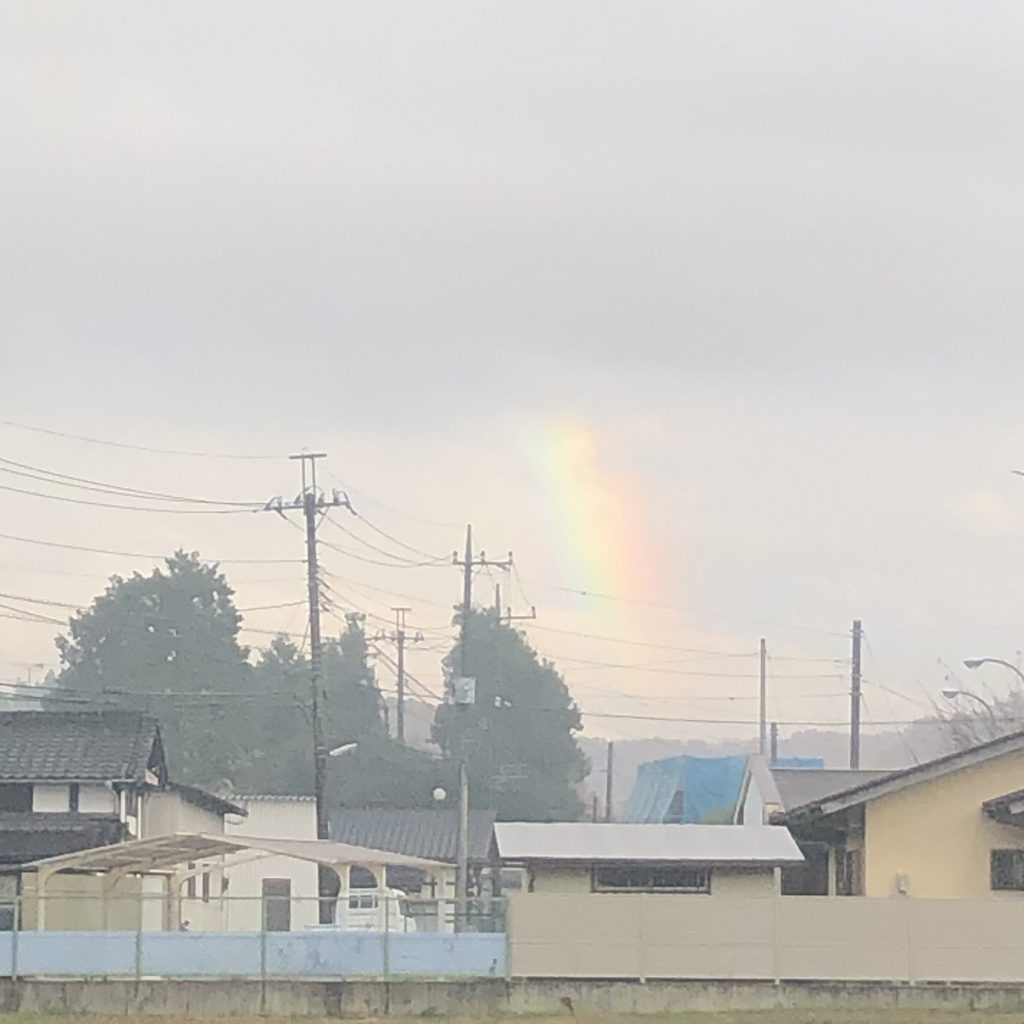 虹！