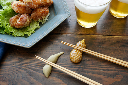 枝豆と落花生の箸置きセット