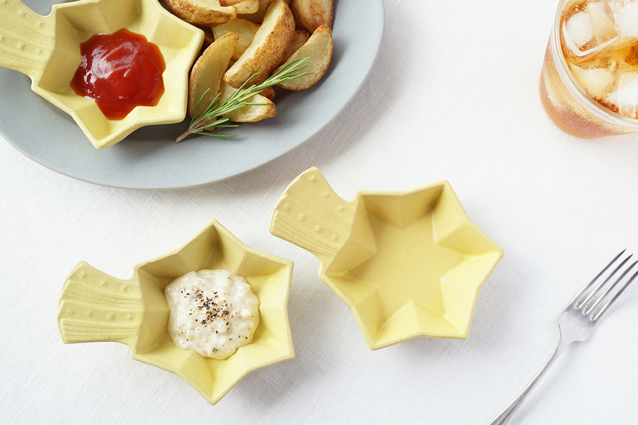 シトロン 流れ星の豆皿