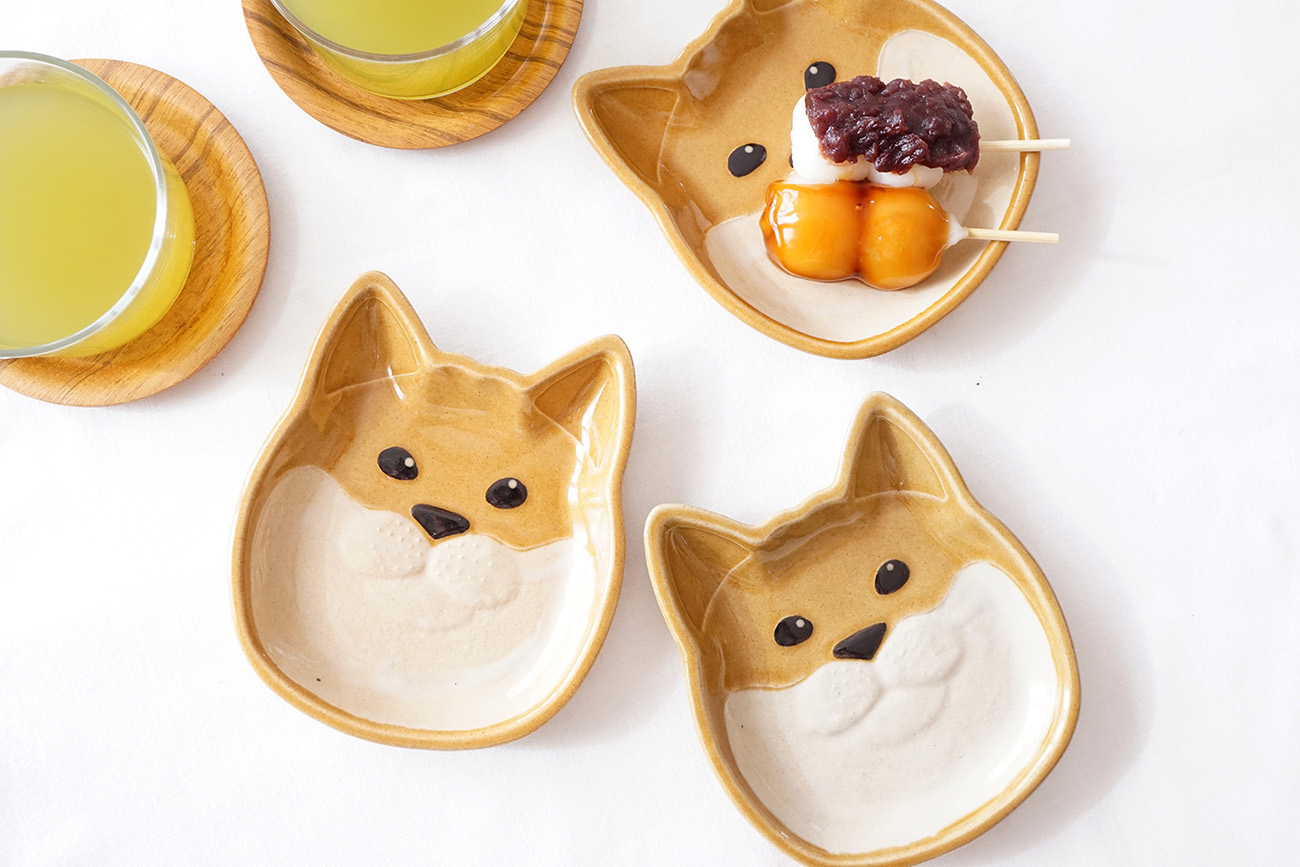 柴犬の小皿