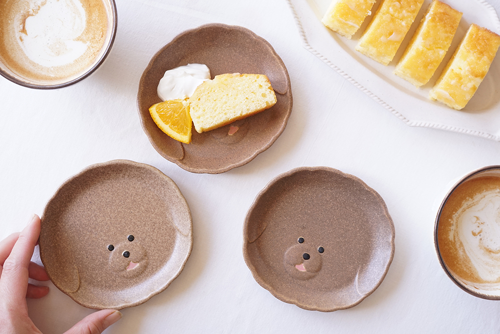 ココア トイプードルの小皿
